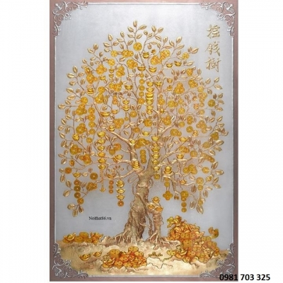 Tranh cây kim tiền
