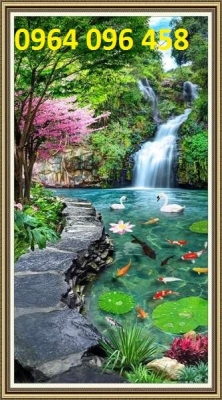 Tranh gạch 3d ốp tường hành lang - MCB532