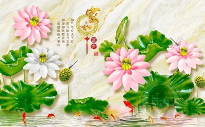 tranh gạch cá chép - SN31