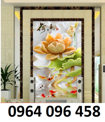 Tranh gạch 3d trang trí phòng khách - MM66