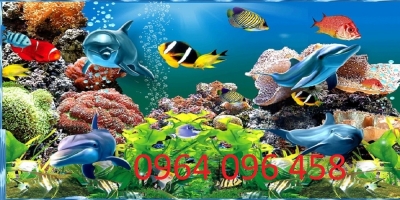 Tranh gạch 3d ốp bể bơi - MNN98