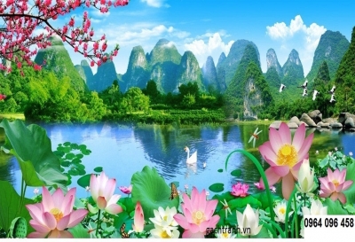 Tranh phòng khách đẹp - 22XB