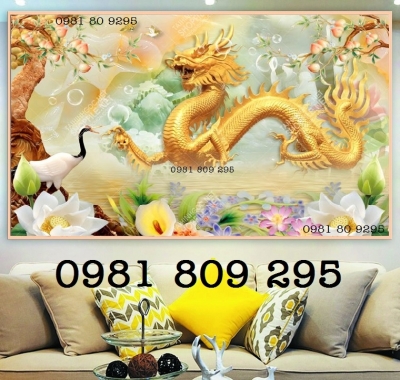 Tranh gạch 3d rông - gạch tranh ốp tường