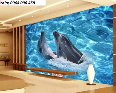 Tranh gạch 3d ốp bể bơi - FSZ2