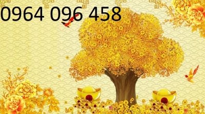 Tranh gạch 3d cây kim tiền - 434X