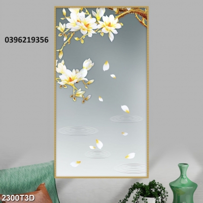 Tranh gạch đẹp 3D treo tường