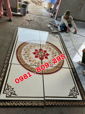 Gạch thảm 1,6x2,4m lát sàn trang trí , gạch thảm