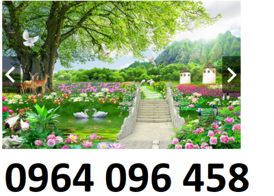 Tranh gạch 3d cảnh đồng quê - XVC75