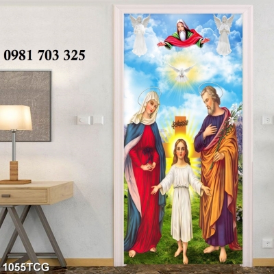 Gạch tranh 3d công giáo trang trí