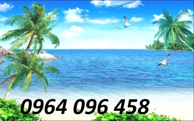 Tranh gạch 3d ốp tường phong cảnh biển - 99CB