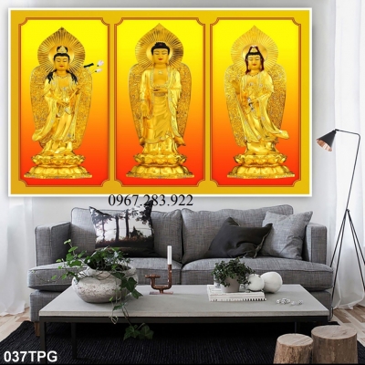 Gạch men trang trí- tranh Phật Giáo 3d mới nhất