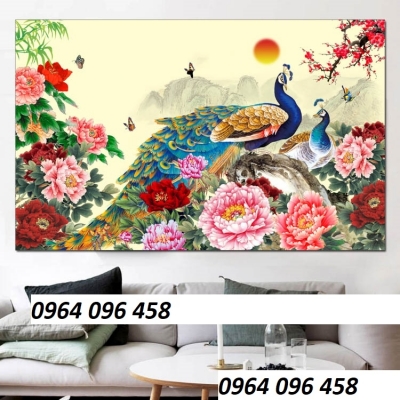 Tranh gạch men 3d trang trí phòng khách - phòng ngủ - CFDX33
