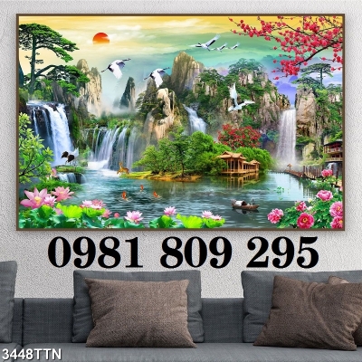 Gạch 3d thiên nhiên đẹp JP774