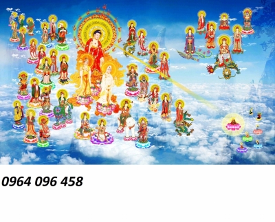 Tranh gạch 3d phật ADIDA - cbbnn85