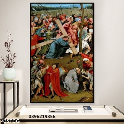 Gạch tranh công giáo 3D trang trí