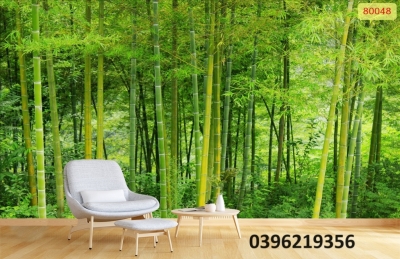 Tranh gạch tre trúc đẹp