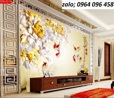Tranh gạch 3d phong thủy - HVV4