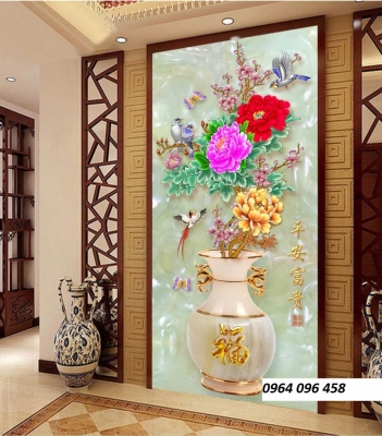 Tranh gạch 3d dán tường cầu thang - HSX22