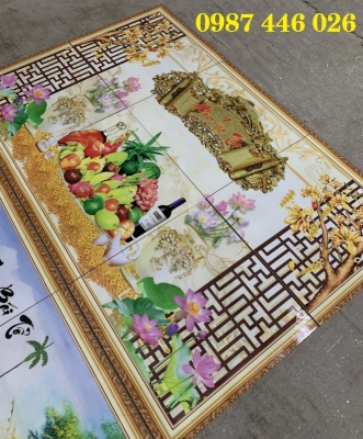 Tranh gach men phòng thờ HP9722
