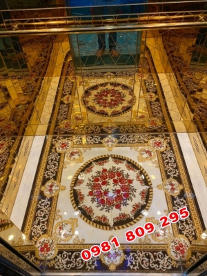 Thảm gạch lát sàn nhà đẹp lung linh GSF7399