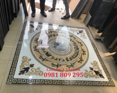 Gạch thảm nền phòng khách trang trí HP86655