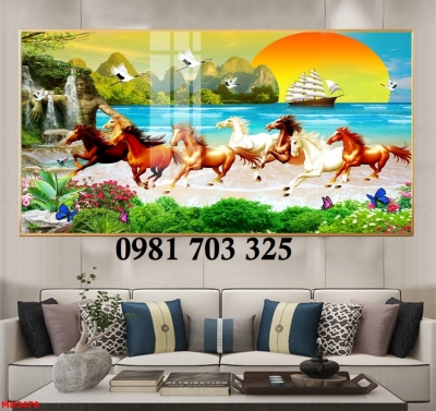 Tranh gạch bát mã