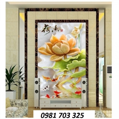 Tranh gạch men khổ đứng