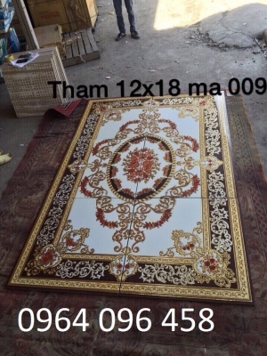 Gạch thảm phòng khách - gạch thảm hiện đại - 832SM