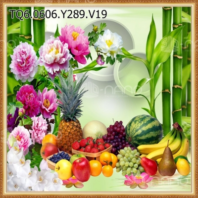 Tranh gạch 3d ốp bếp - gạch tranh 3d ốp bếp - GBV09