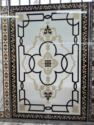 Gạch thảm trang trí lát nền phòng khách - FJK91