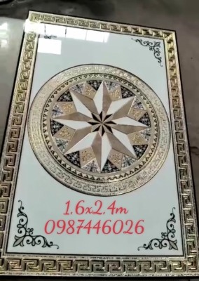 Thảm gạch đẹp phòng khách HP8233
