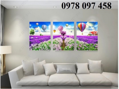 Gạch tranh vườn hoa