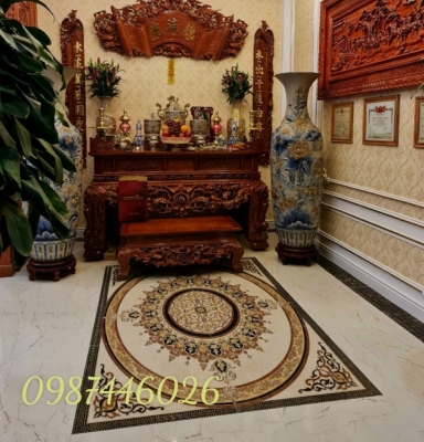 Gạch thảm nền cổ điển