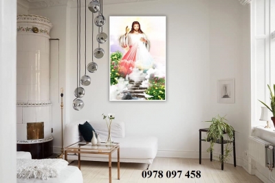 Tranh gạch men 3D - tranh công giáo