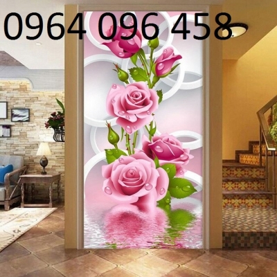 Tranh gạch 3d ốp tường cầu thang - XCV5