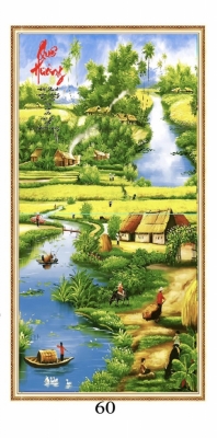 Gạch tranh khổ dọc