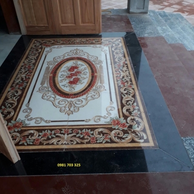 Thảm gạch ốp trang trí 3d