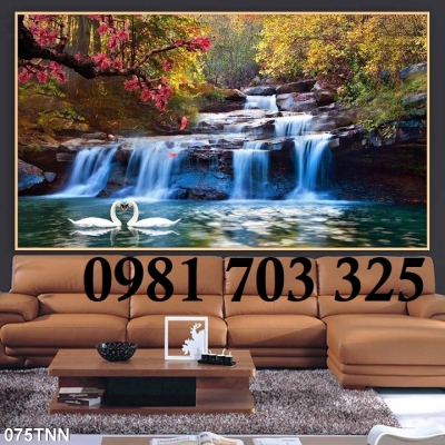 Tranh gạch 3d trang trí phong cảnh