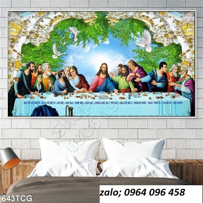 Tranh gạch 3d thiên chúa - CNNN05