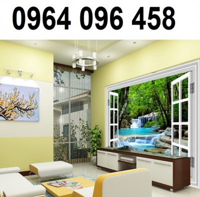 Tranh hoa cỏ thiên nhiên tranh gạch 3d - 933SN