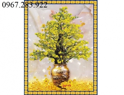 Tranh gạch- Tranh hoa mai