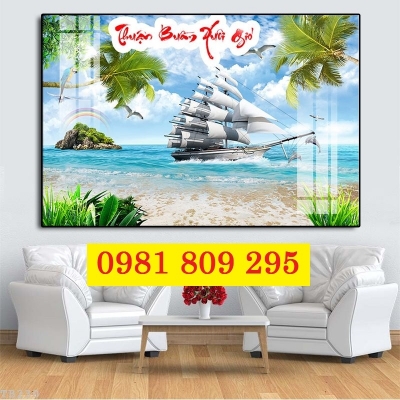 Gạch tranh thuyền