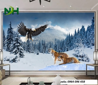 Tranh phong thủy - tranh gạch 3d phong thủy - SXNN32