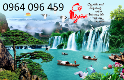 gạch 3d tranh cảnh đồng quê - LH76