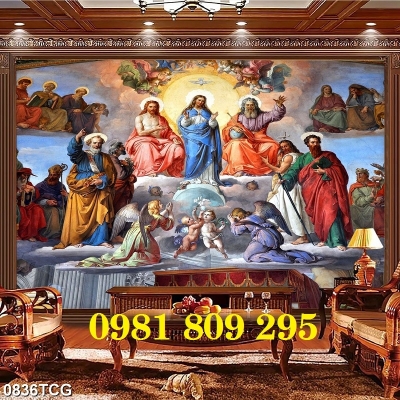 GẠCH TRANH 3D CÔNG GIÁO