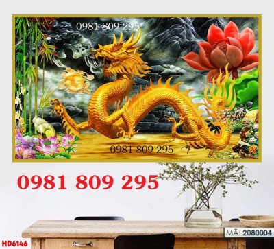 Gạch tranh rồng ốp nhà mồ