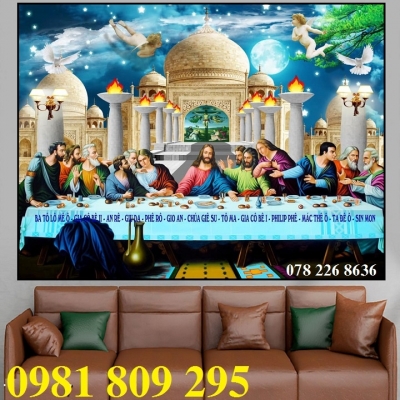 Tranh công giáo - gạch tranh 3d