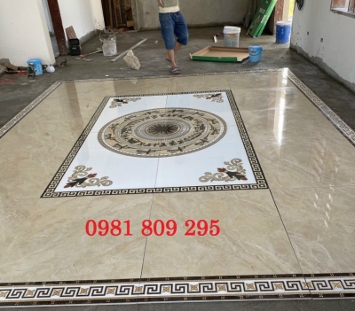 Thảm gạch cao cấp trang trí phòng khách JQ2211