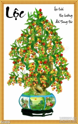 Tranh gạch 3d phong thủy - DCCC22