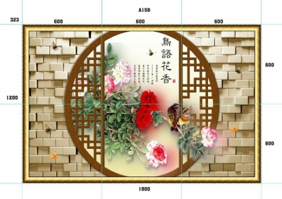 Tranh gạch men phòng bếp